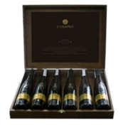 Samos Nectar 1980 37.5cl set 6 Wooden Gift Box