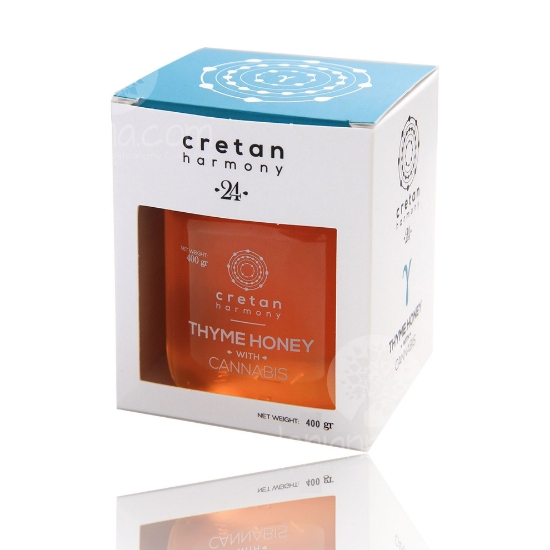 Cretan Thyme Honey with Cannabis Seeds
