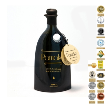 Ultra Premium Monovarietal-Mountain Extra Virgin Olive Oil Pamako 500ml Ultra Premium Monovarietal-Mountain Extra Virgin Olive Oil Pamako 500ml