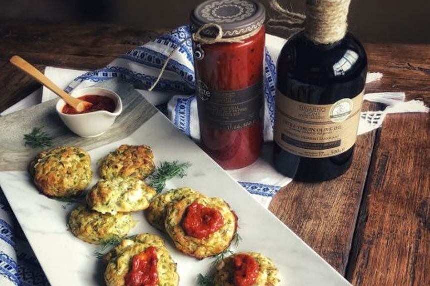 Baked Zucchini Patties (Kolokithokeftedes) Recipe