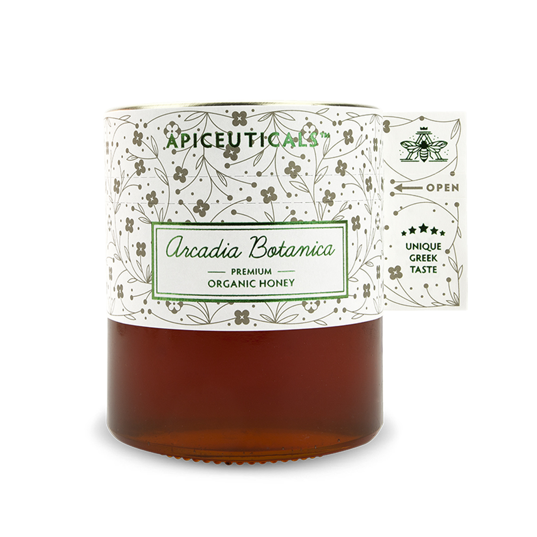 Premium Organic Honey Arcadia Botanica Limited Production 325g