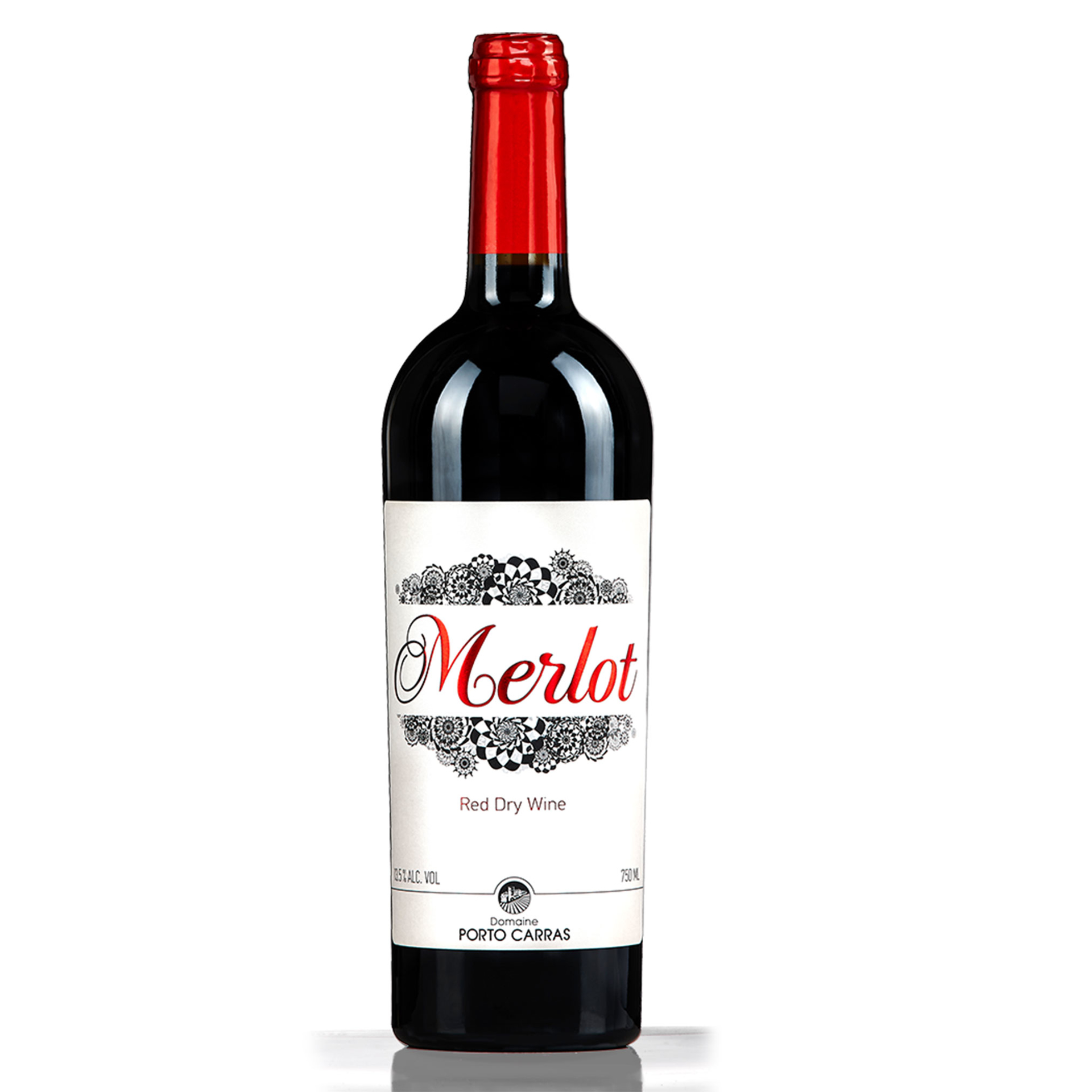 Merlot Red Dry 750ml Greek Luxury Products from Greece