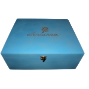 Luxury Blue Wooden Box