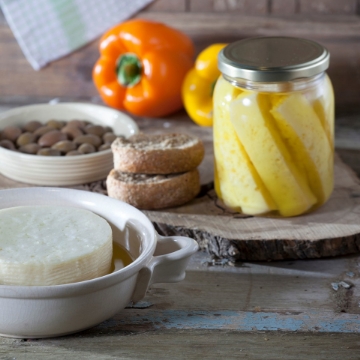 Mytilene Ladotyri PDO In Olive Oil (Special Cheese) MYSTAKELLI  Mytilene Ladotyri PDO In Olive Oil (Special Cheese) MYSTAKELLI