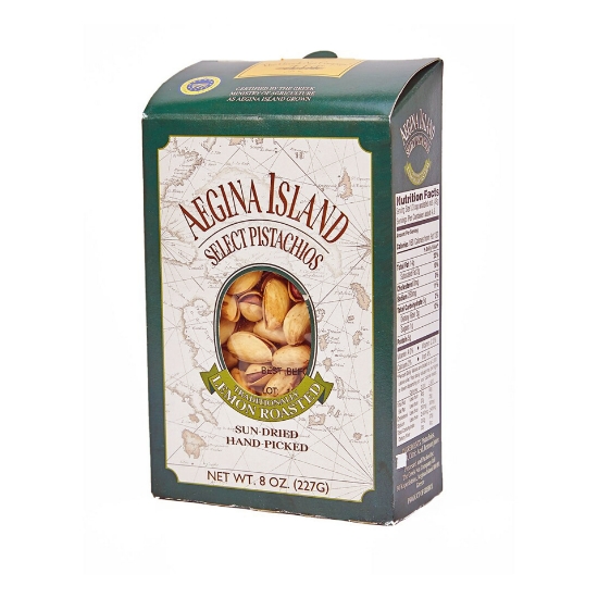 Pistachios from Aegina Island, Roasted with Lemon PDO 227g