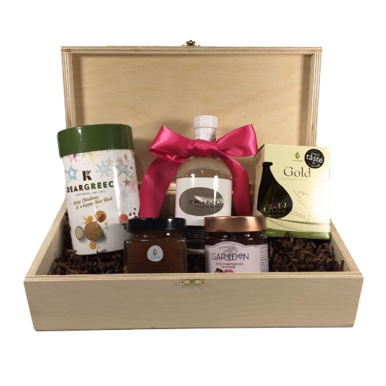 Personalized Christmas Wooden Gift Box