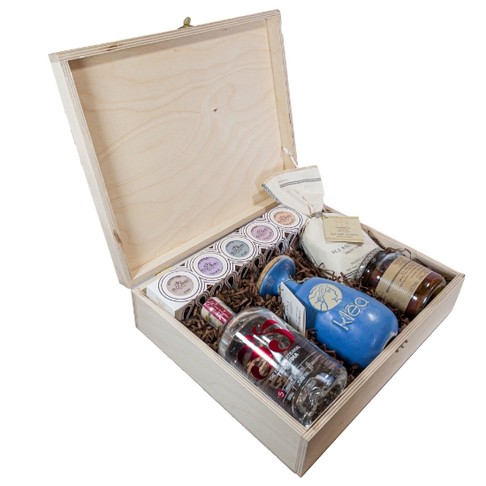Touch of Greece  Wooden Gift Box