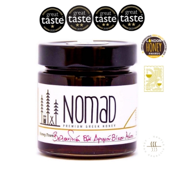 Oak  Organic Honey from Vikos National Park - Nomad  Oak  Organic Honey from Vikos National Park - Nomad
