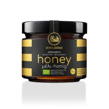 Honey Organic Mountain Oak 350gr Kyklopas Honey Organic Mountain Oak 350gr Kyklopas