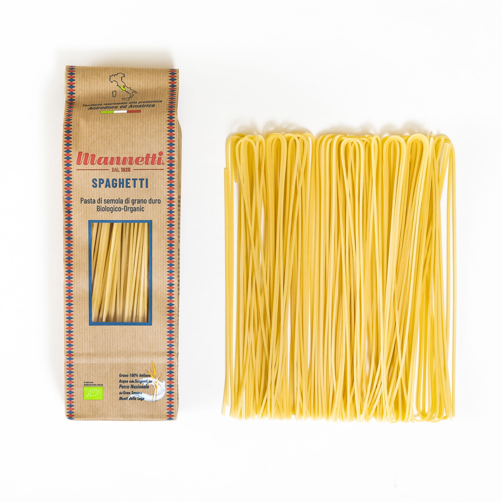 Organic Spaghetti 100% Traditional Italian Pasta Mannetti 500g. 100%  Traditional Italian Pasta | elenianna | Award-winning, Premium and Luxury  Greek Food Products for Health and Wellness | Delivery Worldwide