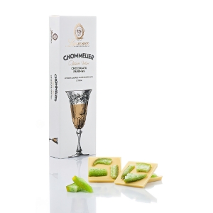 Laurence Chommelier White Wine Chocolate Bar – Citrus Zest & Cocoa | Gourmet Greek Chocolate