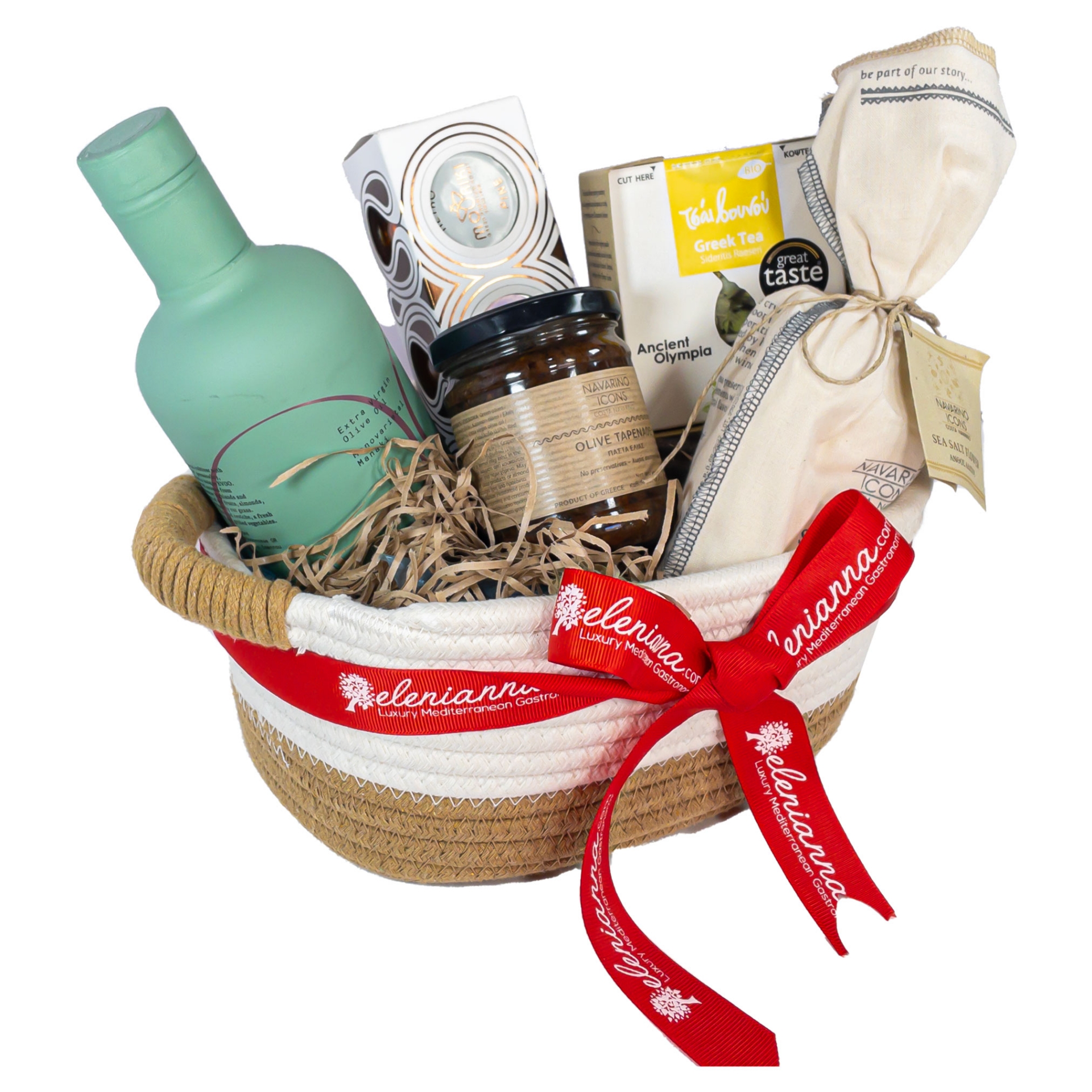 The Flavors of Greece Luxury Food Basket Luxury Food Hampers & Gift