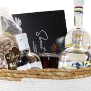 Greek Mezze Wicker Basket