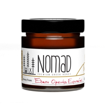 Nomad Fir Tree Organic Honey from Evritania Mountains, 500g
