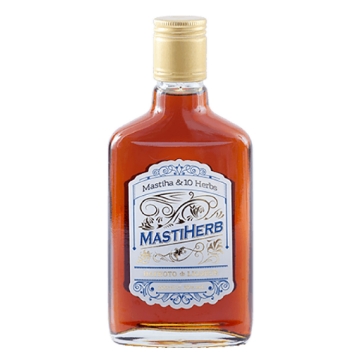 Mastiha Liqueur with 10 Herbs - Herbal Spirit 30% Vol 200ml Mastiha Liqueur with 10 Herbs - Herbal Spirit 30% Vol 200ml