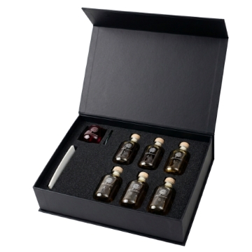 elenianna Regional Culinary Experiences - Greek Olive Oil Tasting Kit, 6 Single-Variety Extra Virgin Oils | Koroneiki, Tsounati, High-Phenolic Early Harvest, Luxury Gourmet Gift Box for Corporate Gifting