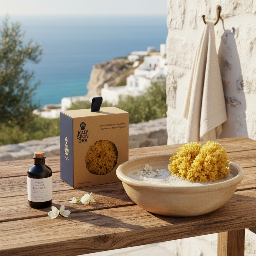 Kalymnian Honeycomb Sponge: A Mediterranean Ritual for Inner Radiance