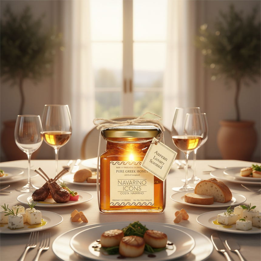 Elevating the Gastronomic Experience: The Aurean Luxury Scented Candle in Michelin-Star Home Dining