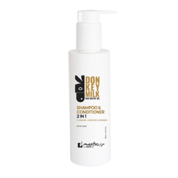 Mastic Spa Donkey Milk & Mastic Oil Shampoo & Conditioner 2-in-1