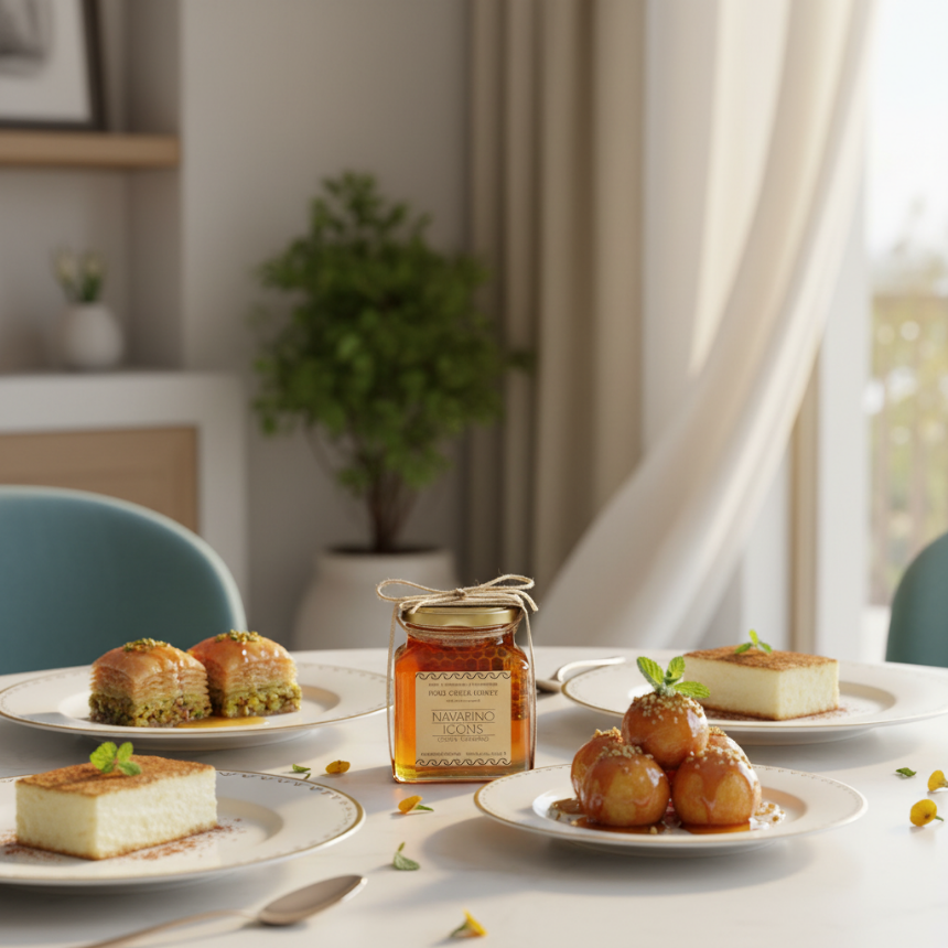 Elevating Greek Desserts: A Michelin-Star Approach to Traditional Sweetness