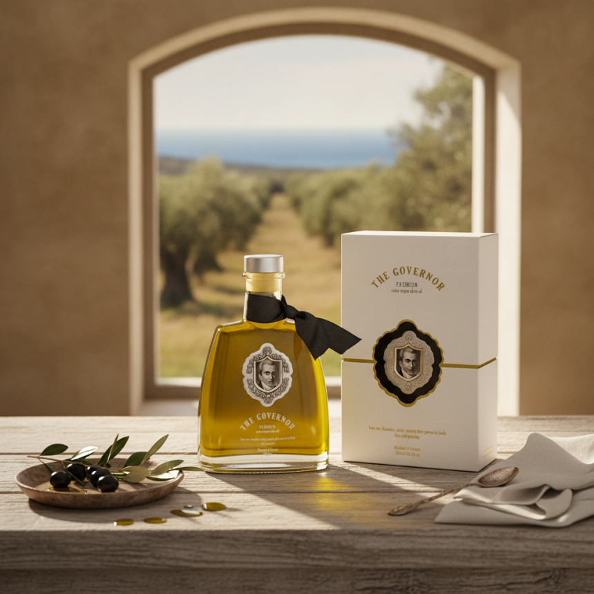 The Governor: Elevating the Hellenic Art of the Table with High-Phenolic Corfu EVOO