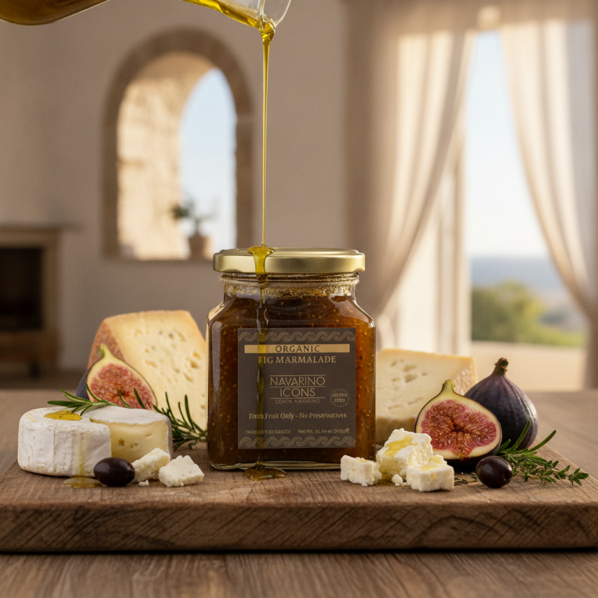 The Art of Preservation: A Luxury Guide to Artisanal Jams and Marmalades, Featuring Navarino Icons Organic Fig Marmalade